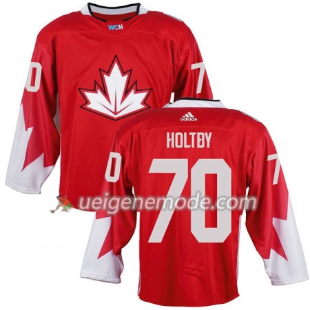Kanada Trikot Braden Holtby 70 2016 World Cup Rot